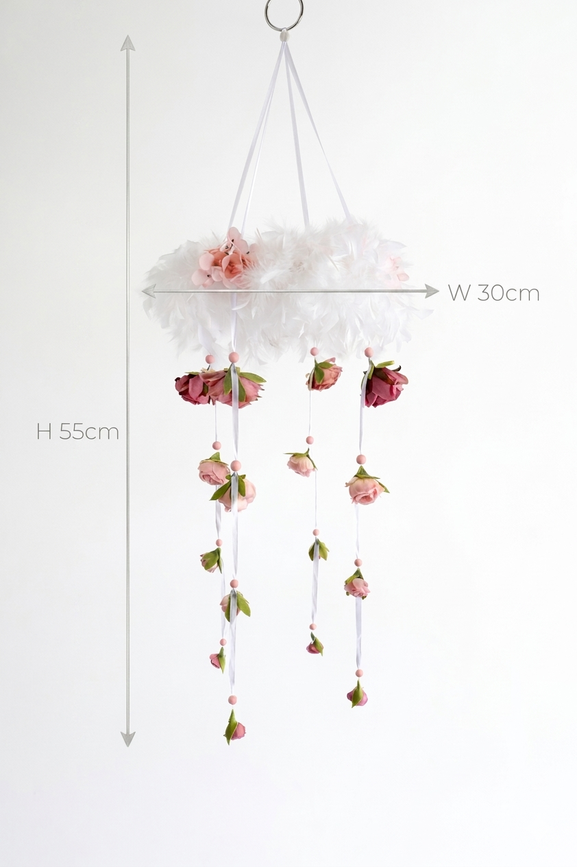 Nursery Mobile – Blossoming Dreams Floral