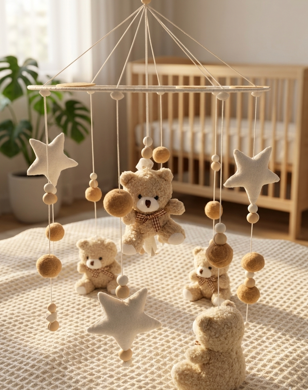 Nursery Mobile – Teddy Bear