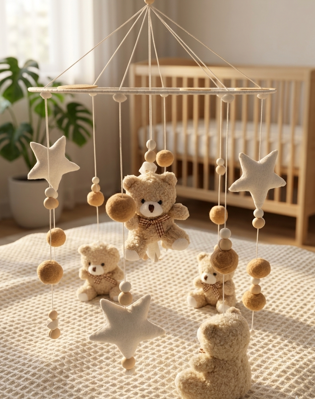 Nursery Mobile – Teddy Bear
