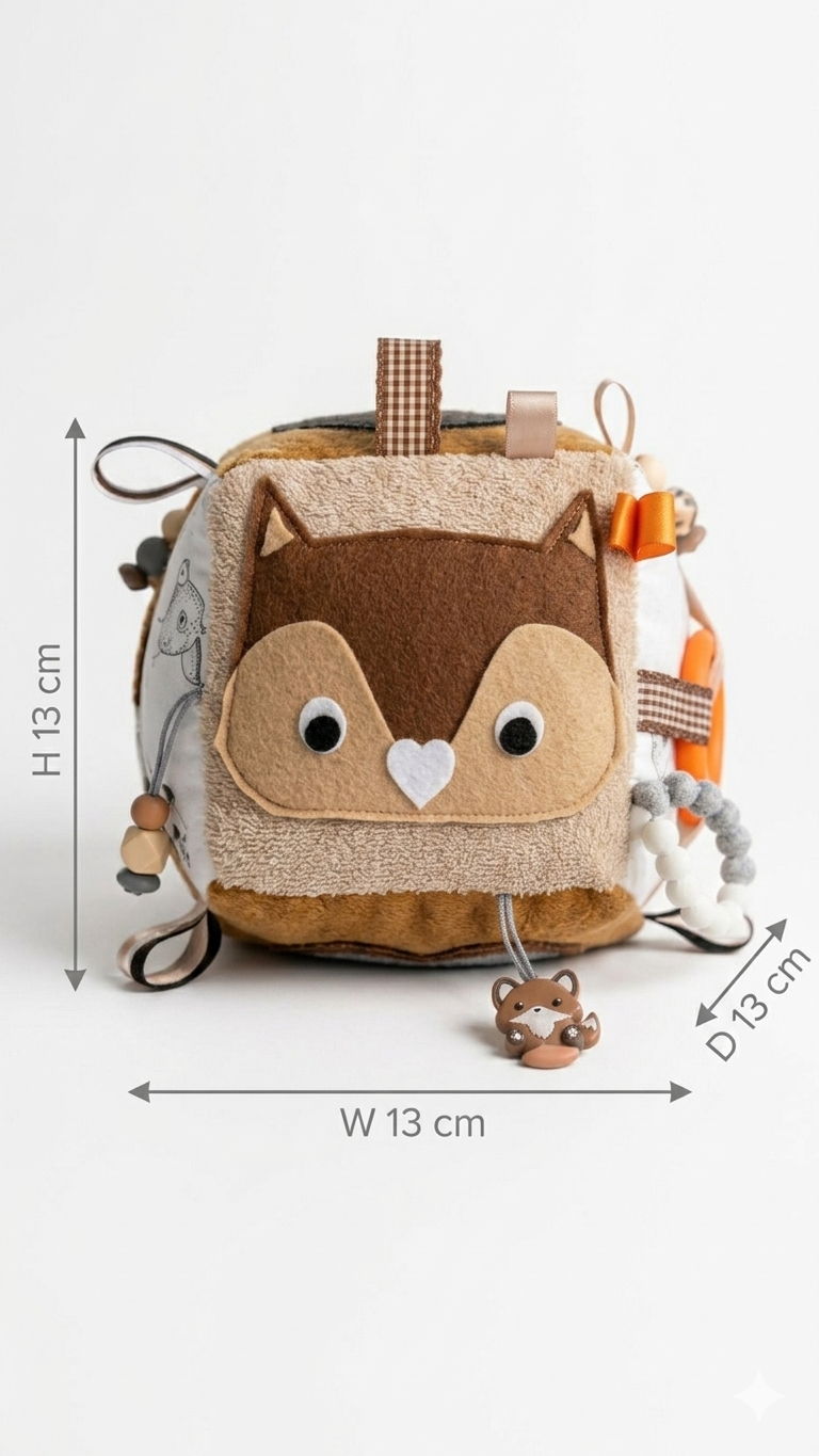 Sensory Cube — Foxy the Fox