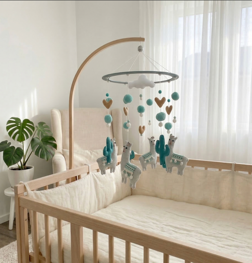 Nursery Mobile – Llama